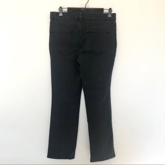 Sonoma Lifestyle Black Midrise Straight Jeans 10S - Picture 3 of 12